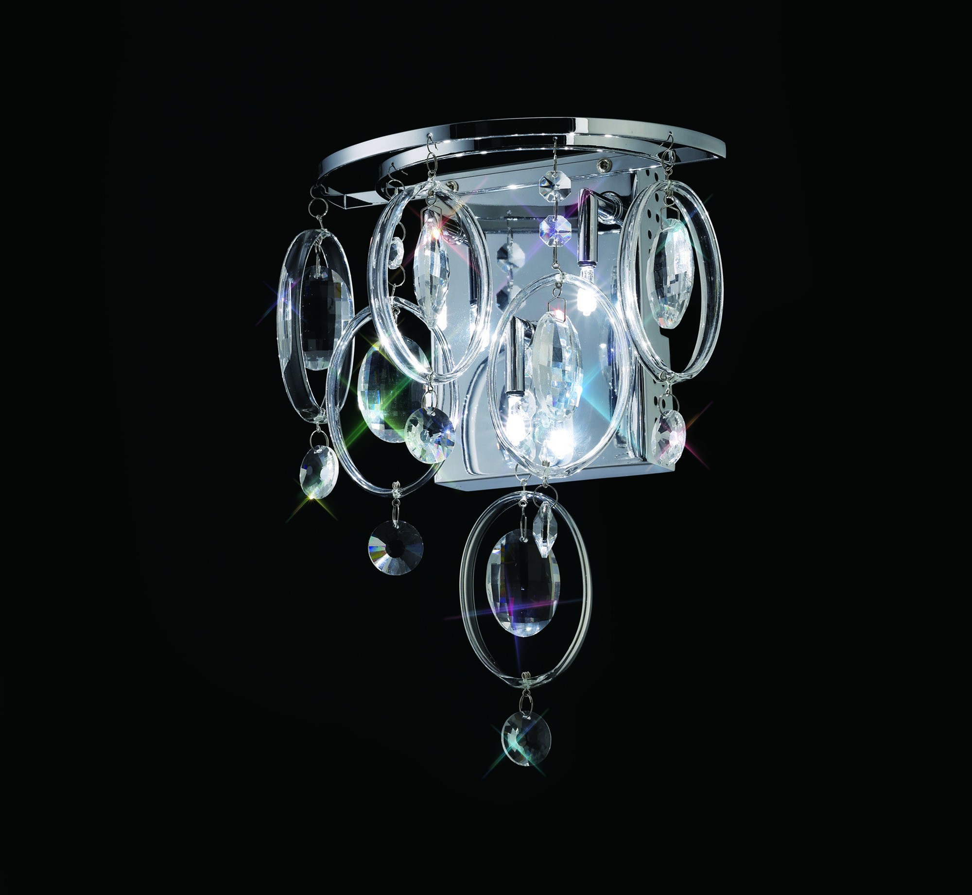 Solana Crystal Wall Lights Diyas Modern Crystal Wall Lights Solana Crystal Wall Lights Diyas Modern Crystal Wall Lights